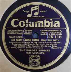 The Border Singers - Sir Harry Lauder Songs - Vocal Gems