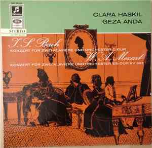 Bach Und Mozart / Haskil / Anda - Konzerte Für  Zwei Klaviere Und Orchester