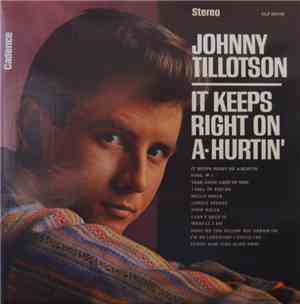 Johnny Tillotson - It Keeps Right On A-Hurtin