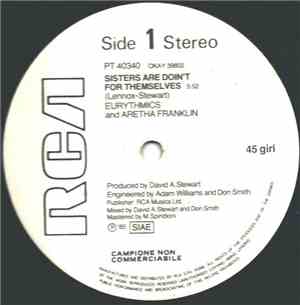 Eurythmics And Aretha Franklin - Sisters Are Doin' It For Themselves