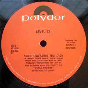 Level 42 - Something About You