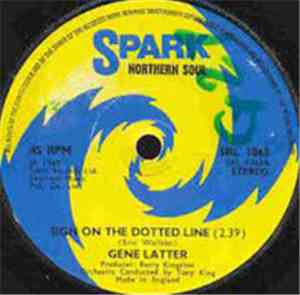 Gene Latter - Sign On The Dotted Line