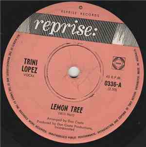 Trini Lopez - Lemon Tree / Pretty Eyes