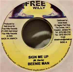 Beenie Man / Nah Mad - Sign Me Up / She Mad