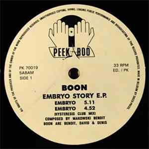 Boon  - Embryo Story E.P.