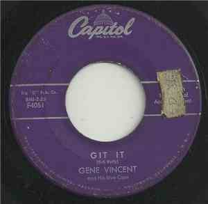 Gene Vincent And His Blue Caps - Git It / Little Lover