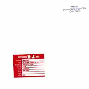 Mauro  - Buona Sera - Ciao Ciao