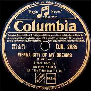 Anton Karas - Vienna City Of My Dreams / Silent Night, Holy Night
