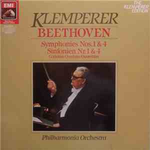Beethoven - Klemperer, Philharmonia Orchestra - Symphonies Nos. 1 & 4 / Sinfonien Nr. 1 & 4 / Coriolan Overture/Ouvertüre