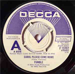 Fumble  - Carol, Please Come Home