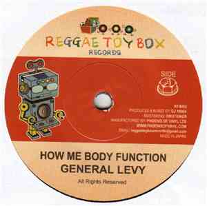 General Levy / G-Man  - How Me Body Function / Otonano Omocha