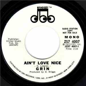 Grin - Ain't Love Nice