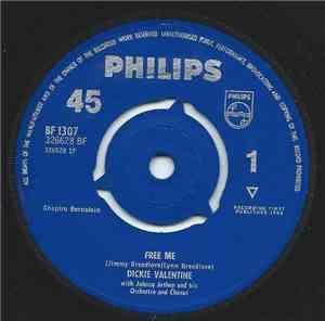 Dickie Valentine - Free Me