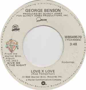 George Benson - Love X Love