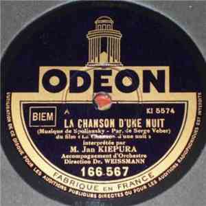 Jan Kiepura - La Chanson D'Une Nuit / La Danza