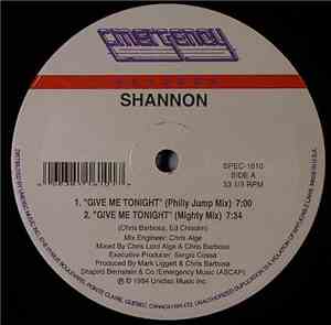 Shannon - Give Me Tonight