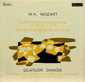 W.A. Mozart, Quatuor Danois - Quintette En La Majeur, K 581 / Une Petite Musique De Nuit, K 525