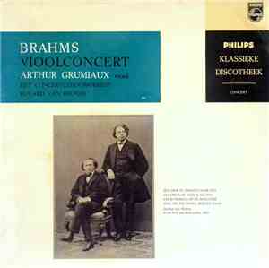 Brahms / Arthur Grumiaux / Concertgebouworkest / Eduard van Beinum - Vioolconcert