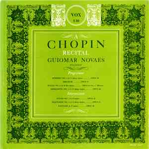 Chopin - Guiomar Novaes - A Chopin Recital