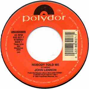 John Lennon - Nobody Told Me