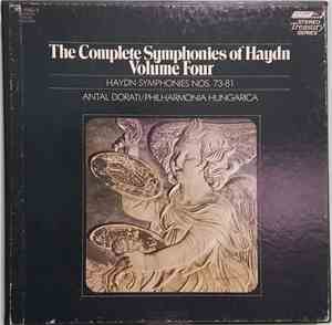 Joseph Haydn, Philharmonia Hungarica, Antal Dorati - The Complete Symphonies of Haydn, Symphonies 73 - 81, Volume Four
