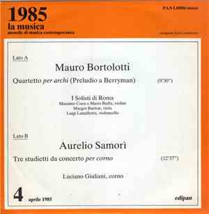 Mauro Bortolotti, Aurelio Samorì - Mauro Bortolotti, Aurelio Samorì