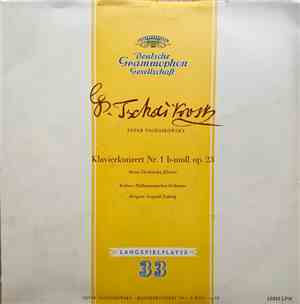 Peter Tschaikowsky, Shura Cherkassky, Berliner Symphoniker, Leopold Ludwig - Konzert Für Klavier Und Orchester Nr. 1 B-Moll Op. 23