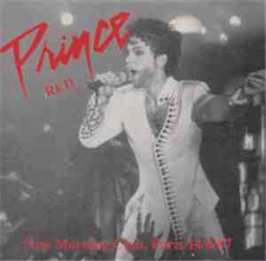 Prince - Red - New Morning Club, Paris 14/6/87