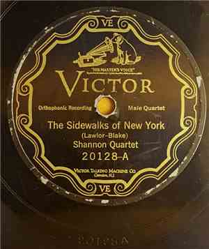Shannon Quartet - The Sidewalks Of New York / Maggie Murphy's Home