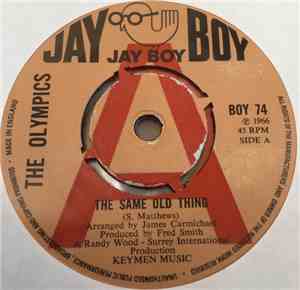 The Olympics - The Same Old Thing / I'll Do A Little Bit More