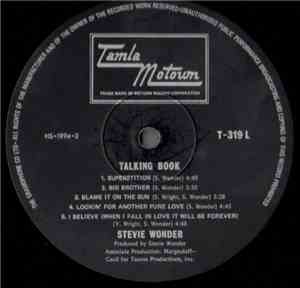 Stevie Wonder - Talking Book