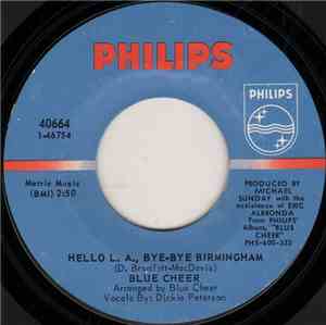 Blue Cheer - Hello L.A., Bye-Bye Birmingham / Natural Man