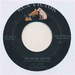 Lena Horne - Love Me Or Leave Me / I Love To Love