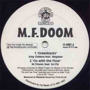 M.F.Doom - Greenbacks / Go With The Flow