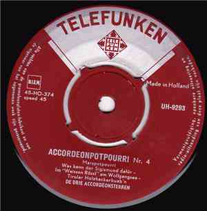 Drie Accordeon Sterren - Accordeon Potpourri , Marspotpourri