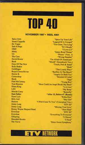 Various - Top 40 - November 1997