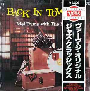 Mel Tormé With The Meltones - Back In Town