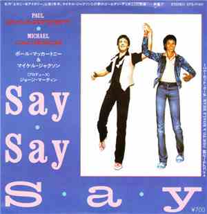 Paul McCartney And Michael Jackson - Say Say Say