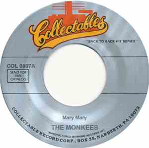 The Monkees - Mary Mary/Your Auntie Grizelda