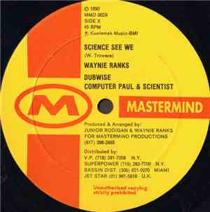 Waynie Ranks / Major Jackson - Science See We / Behinde The Wall