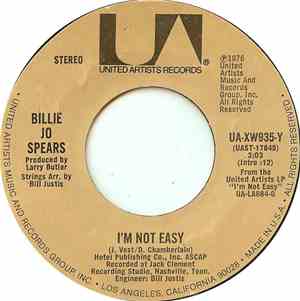 Billie Jo Spears - I'm Not Easy