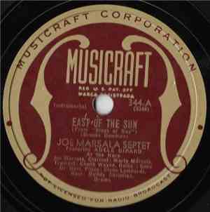 Joe Marsala Septet - East Of The Sun / Slightly Dizzy