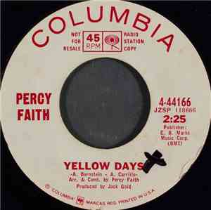 Percy Faith - Yellow Days / Kahlua