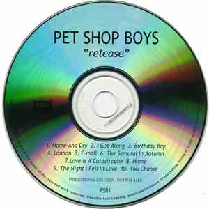 Pet Shop Boys - Release