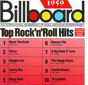 Various - Billboard Top Rock'N'Roll Hits - 1959