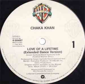 Chaka Khan - Love Of A Lifetime