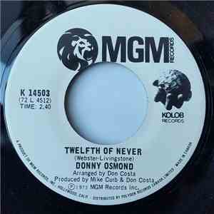 Donny Osmond - The Twelfth Of Never