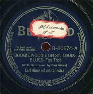 Earl Hines And His Orchestra - Boogie Woogie On St. Louis Blues / Number 19