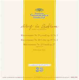 Ludwig van Beethoven, Wilhelm Kempff - Klaviersonate Nr. 19 G-moll Op. 49 Nr. 1 / Klaviersonate Nr. 20 G-dur Op. 49 Nr. 2 / Klaviersonate Nr. 23 F-moll Op. 57 (Appassionata)