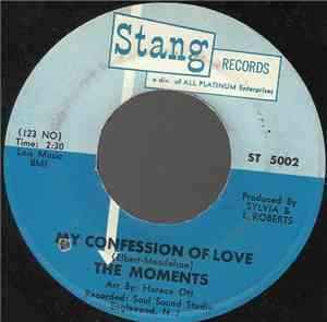 The Moments - My Confession Of Love / I'm So Lost
